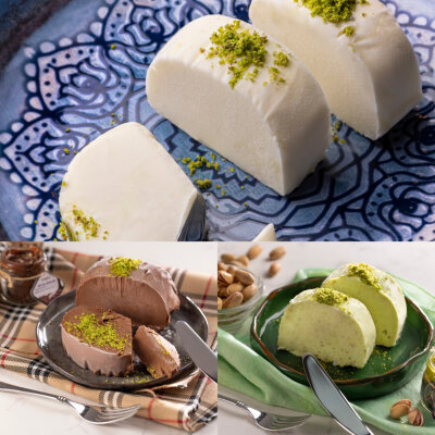MADO - 4 KG HAKİKİ MARAŞ DONDURMASI; 2 KG SADE, 1 KG KAKAOLU VE 1 KG FISTIKLI DONDURMA 4.350 TL YERİNE 4150 TL (4000 GR)