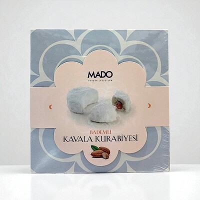 MADO - MADO BADEMLİ KAVALA KURABİYE (400 GR)