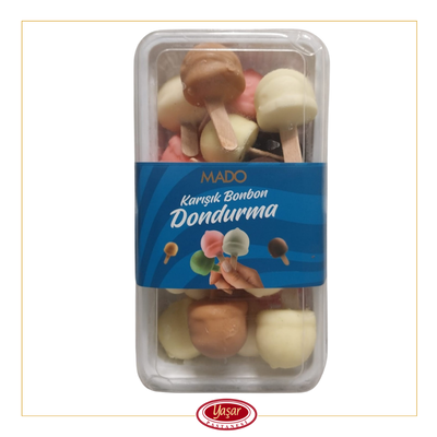 MADO - MADO 72 SAAT ŞOKLU ŞEHİRLER ARASI KARIŞIK BONBON DONDURMA (400 GR)