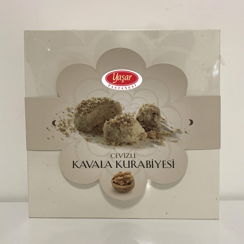 CEVİZLİ KAVALA KURABİYE (400 GR)