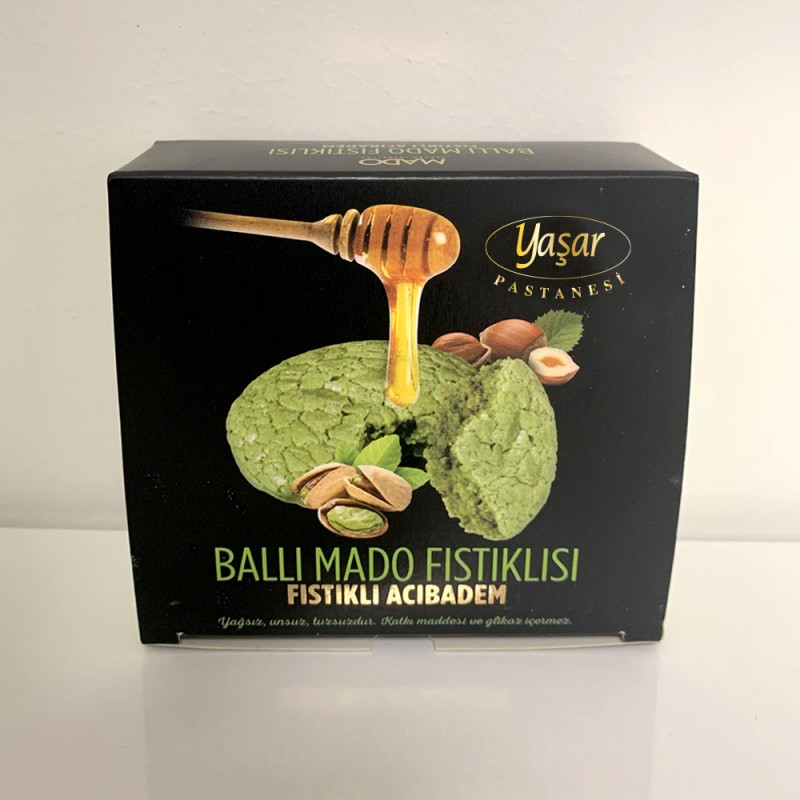 Fıstıklı ve Ballı Acıbadem (100 GR)