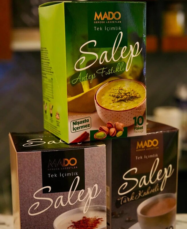 MADO FISTIKLI TEK İÇİMLİK SALEP (10 ADET)