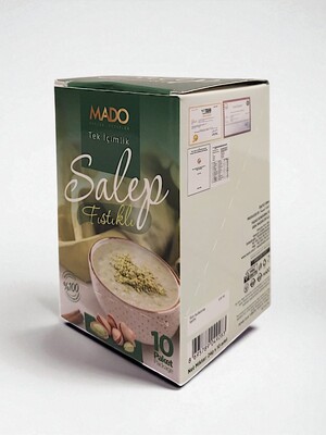 MADO FISTIKLI TEK İÇİMLİK SALEP (10 ADET) - 2