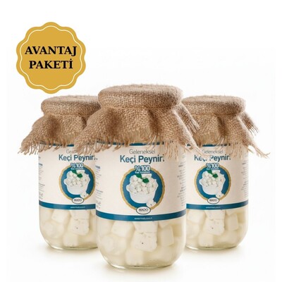 MADO - MADO GELENEKSEL MARAŞ KEÇİ PARMAK PEYNİRİ 3 KG 2.550 TL YERİNE 2.390 TL
