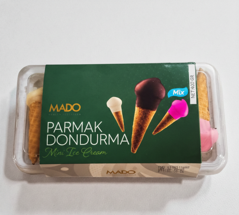 MADO 72 SAAT ŞOKLU PARMAK DONDURMA (400 GR) - 1