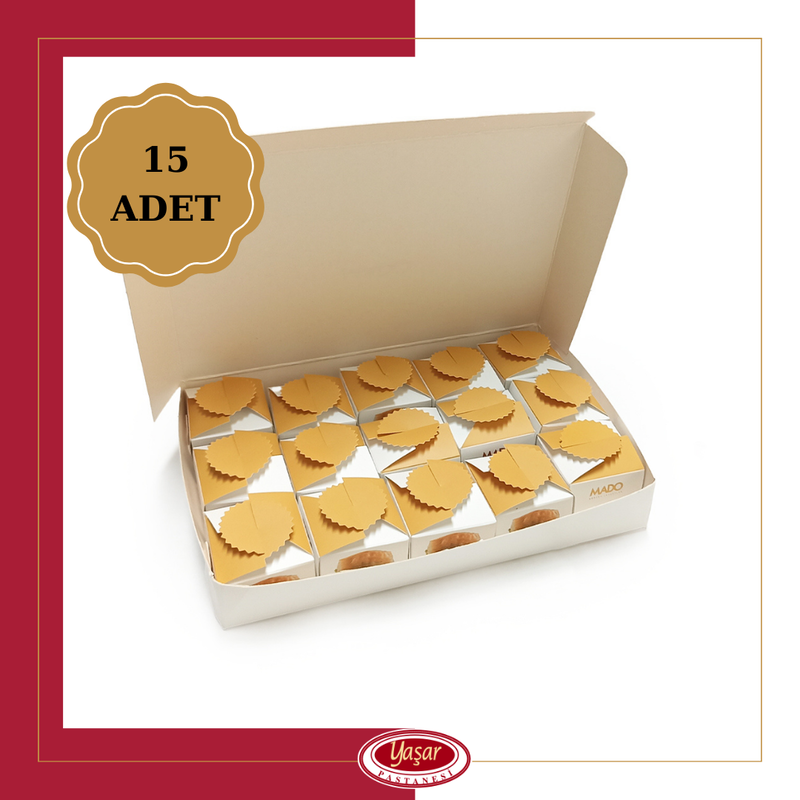 TEK DİLİM BAKLAVA (15 ADET)