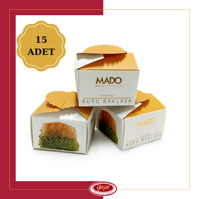 MADO - TEK DİLİM BAKLAVA (15 ADET)