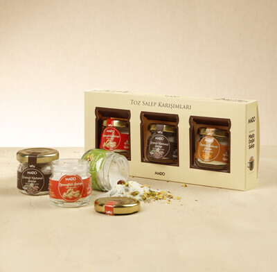  - Toz Salep Karışımları (26 gr, 3lü Kavanozda)